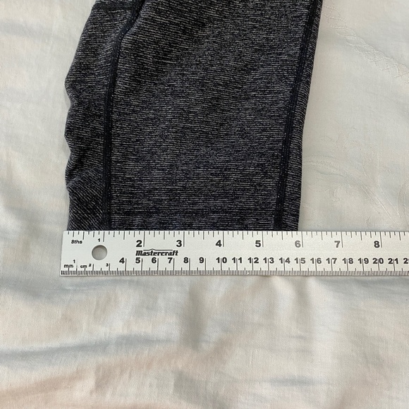 Tuff Athletics Women's Heather Black Yoga Capri Legging Pants Size X-Large - Picture 10 of 11